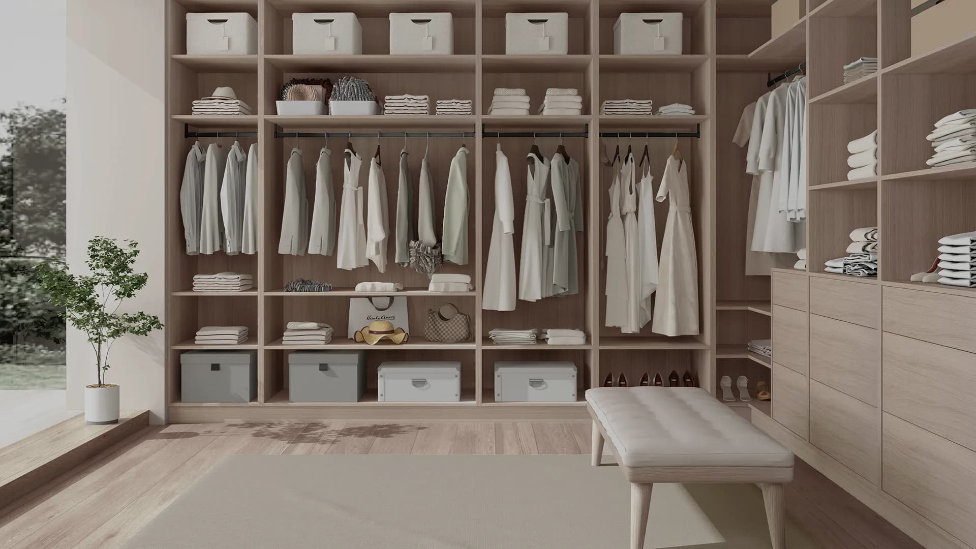 Wardrobe Closet cabinetry collection