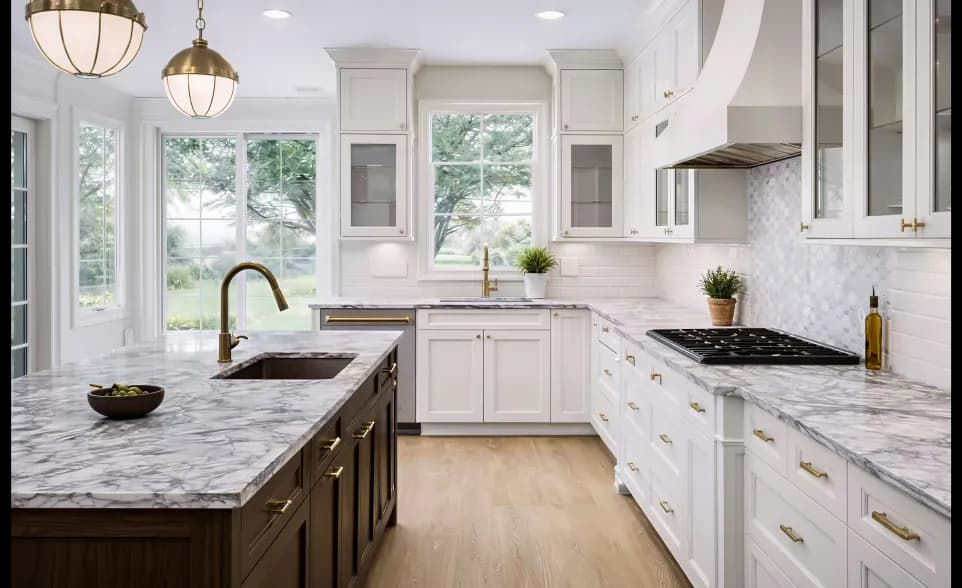 Modern Farmhouse cabinetry style