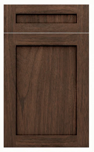 Dark Brown Walnut cabinet finish