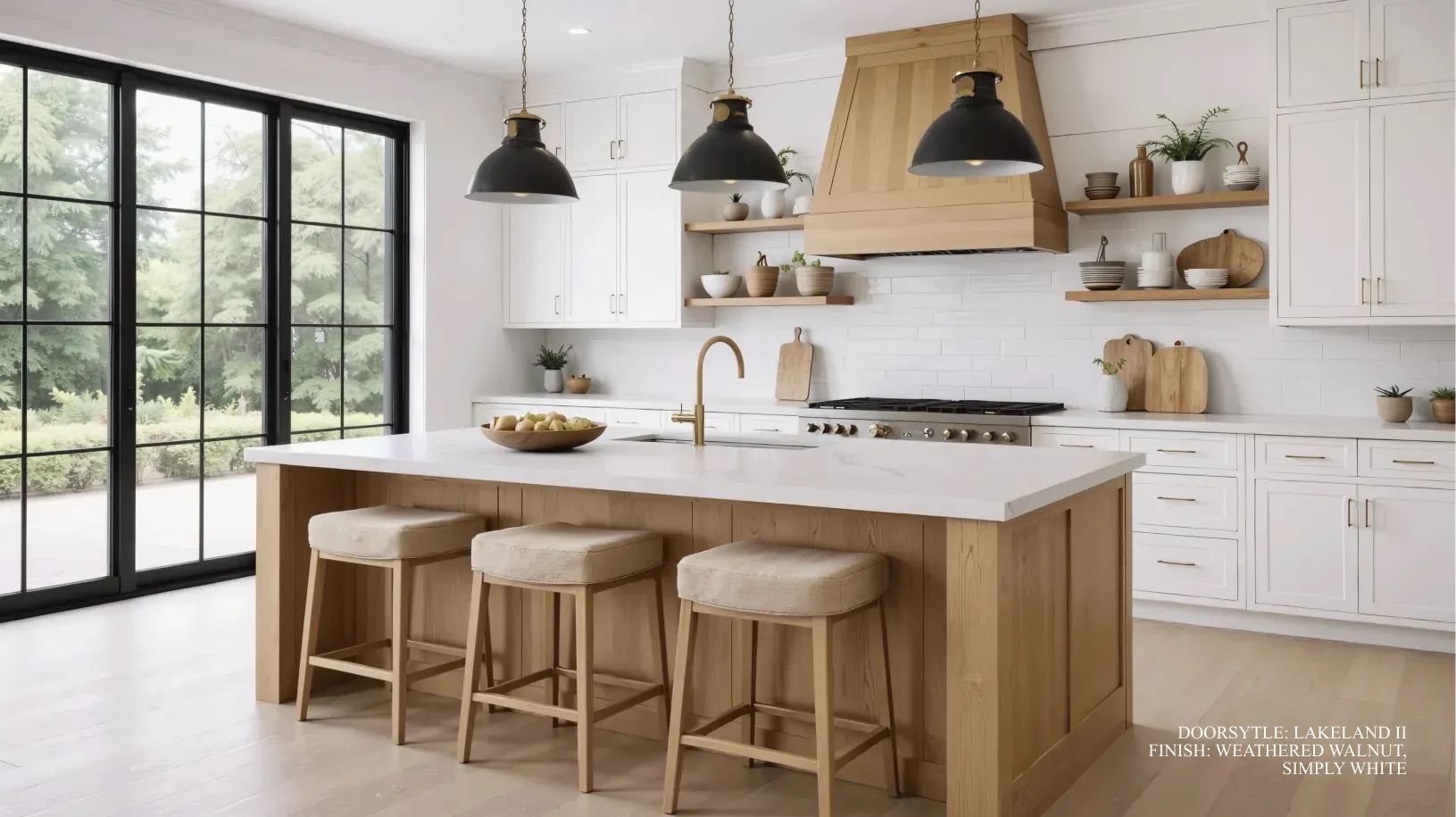 Refined cabinetry style detail