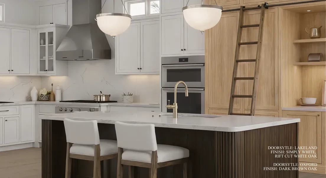 Refined cabinetry style