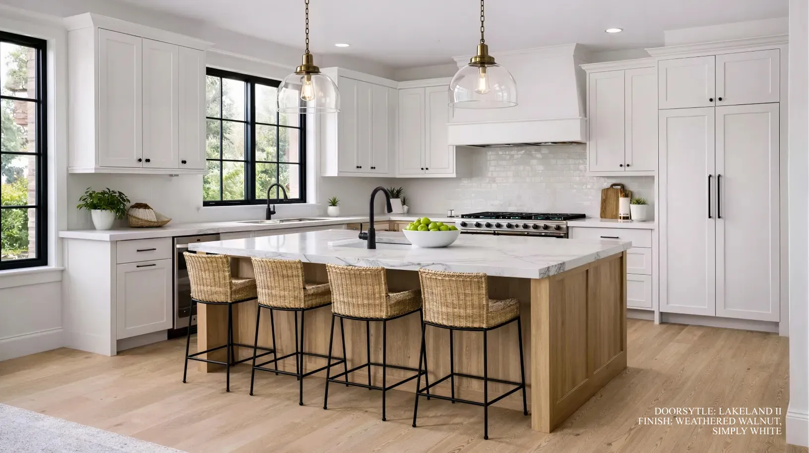 Modern Farmhouse cabinetry style detail