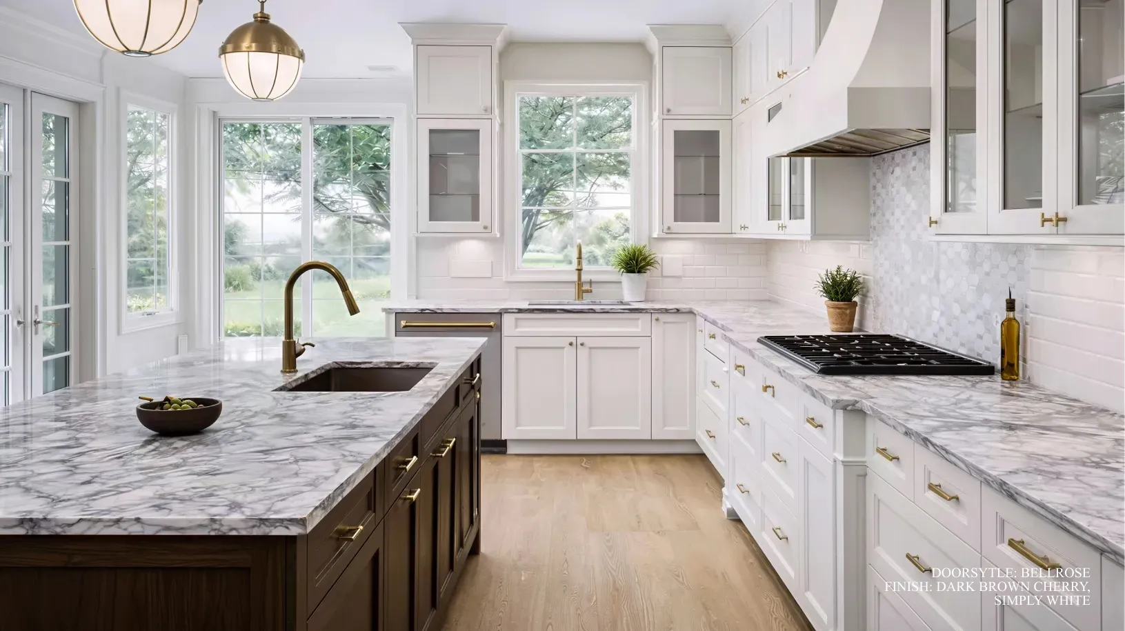 Modern Farmhouse cabinetry style detail
