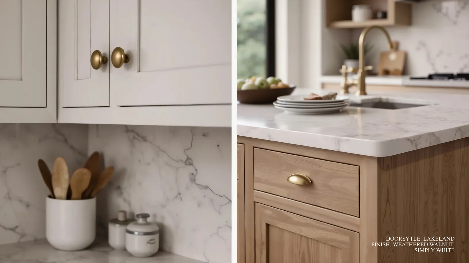 Modern Farmhouse cabinetry style detail